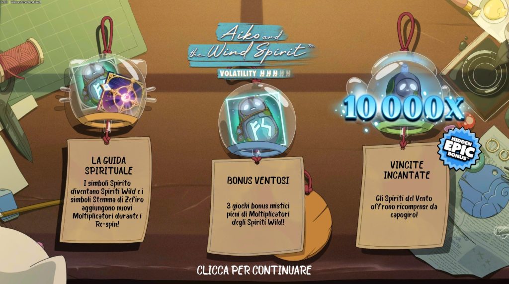 Schermata di gioco Aiko and the Wind Spirit