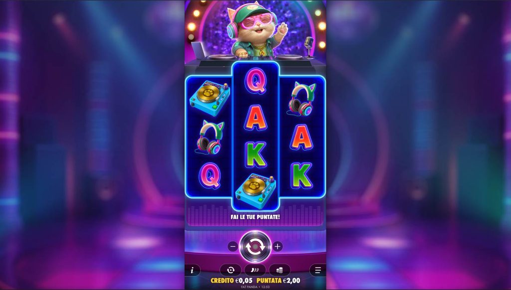 Banner della slot DJ Neko