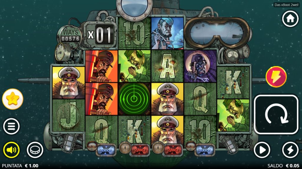 Come si presenta la slot Das xBoot 2wei