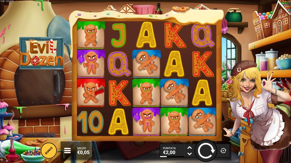 Schermata di gioco Evil Dozen