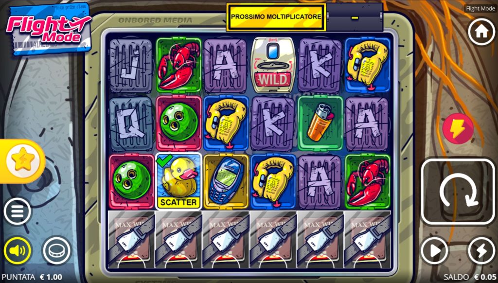 Schermata di gioco - Flight Mode