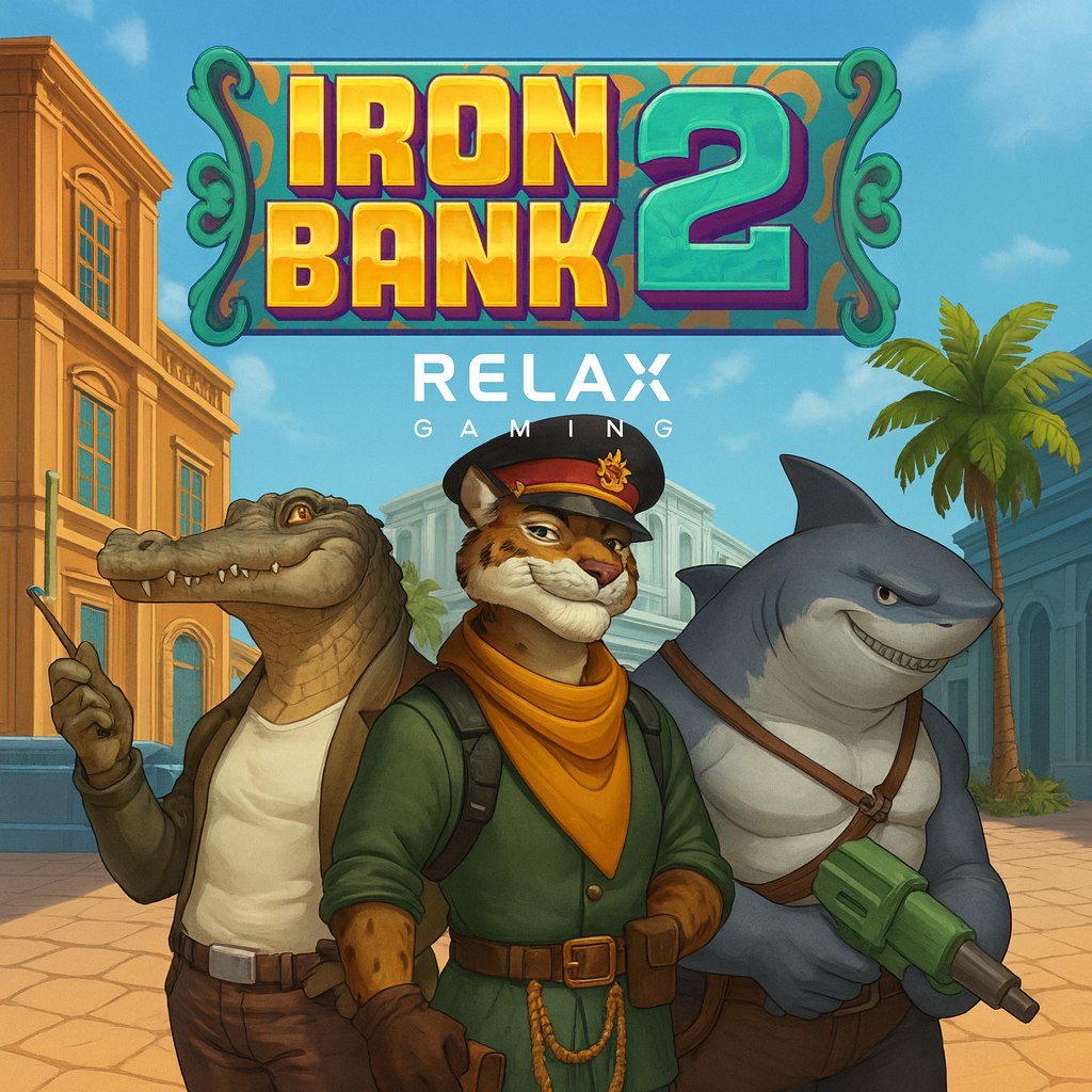 Iron Bank 2 slot recensione – guida alla rapina in banca di Relax Gaming