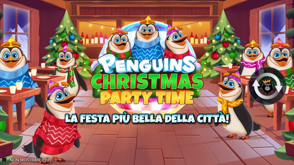 Banner della slot - Slot Penguins Christmas Party Time