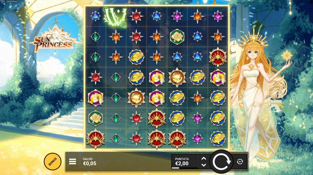 Schermata di gioco Sun Princess