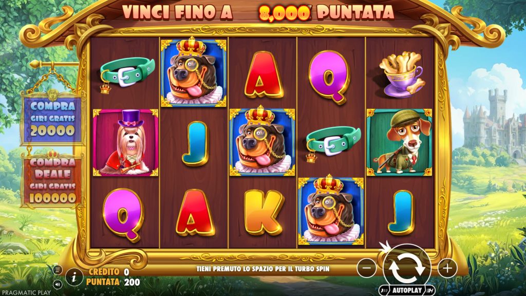 Schermata di gioco The Dog House – Royal Hunt