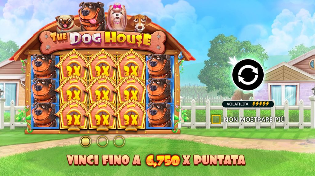 Schermata di gioco The Dog House Slot