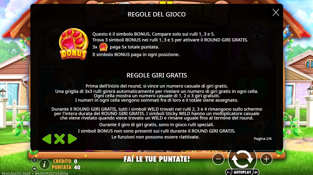 Banner della slot the dog house