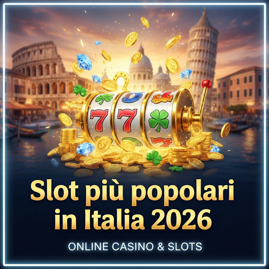 Slot più popolari in Italia 2026: guida completa ai 10 giochi preferiti dai giocatori