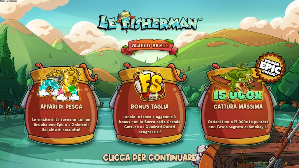 Banner della slot Le Fisherman