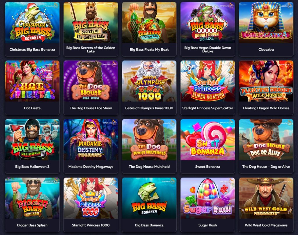 Schermata di gioco Pragmatic Play