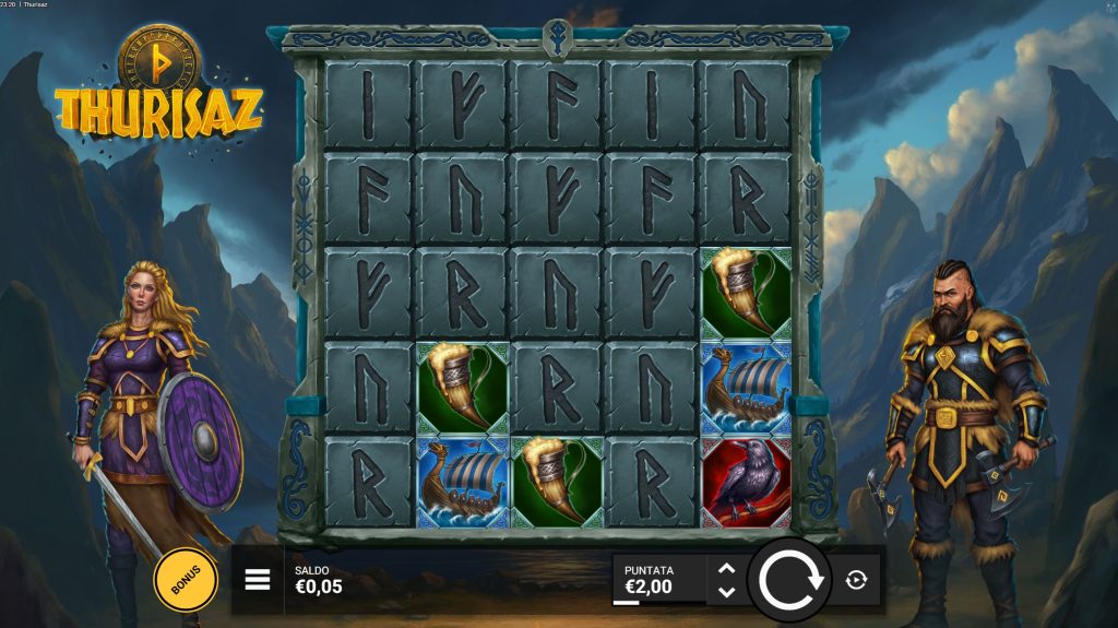 Banner della slot Thurisaz