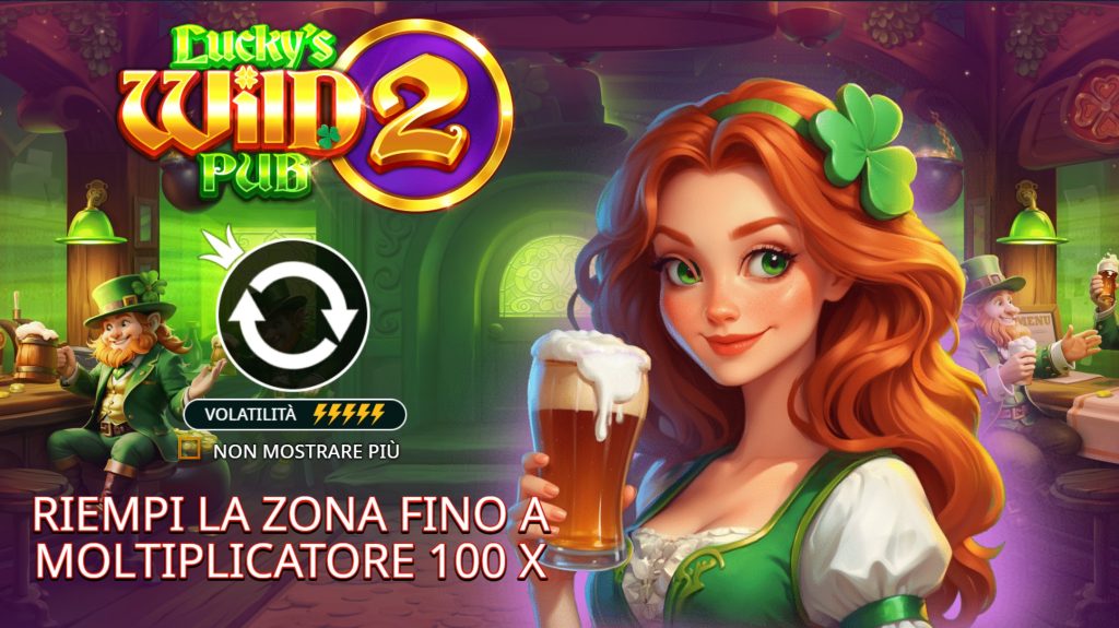 Schermata di gioco Lucky’s Wild Pub 2 slot