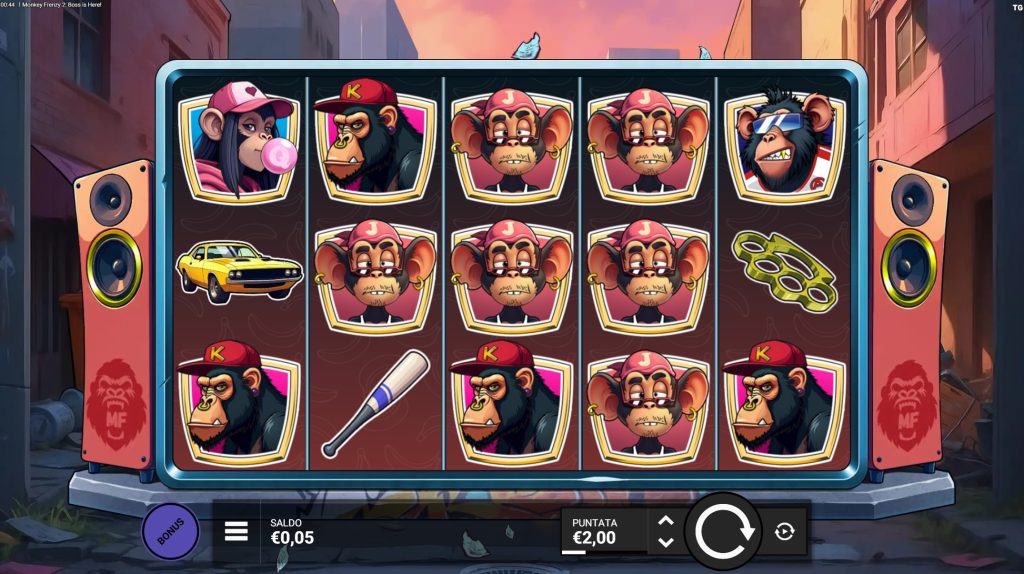 Schermata di gioco Monkey Frenzy 2 - Boss is Here slots