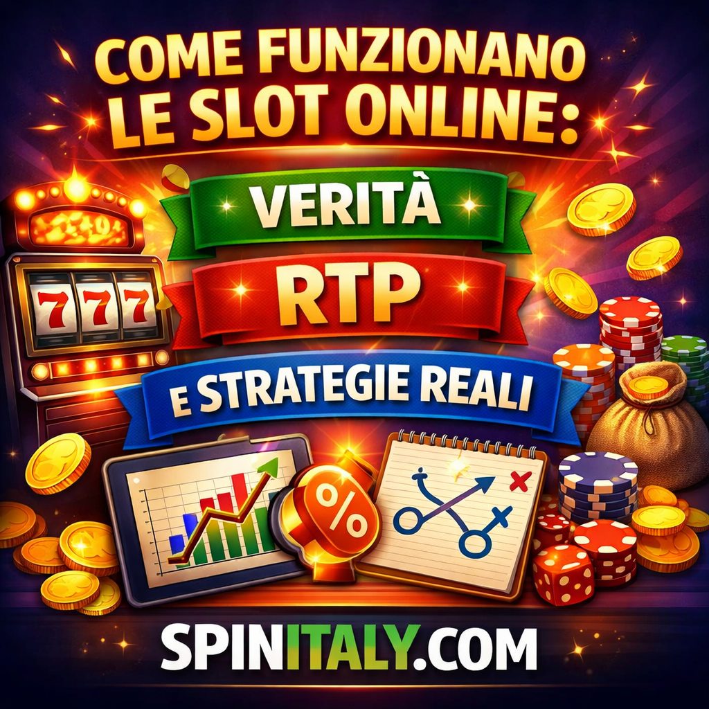 Come funzionano le slot online: verità, RTP e strategie reali