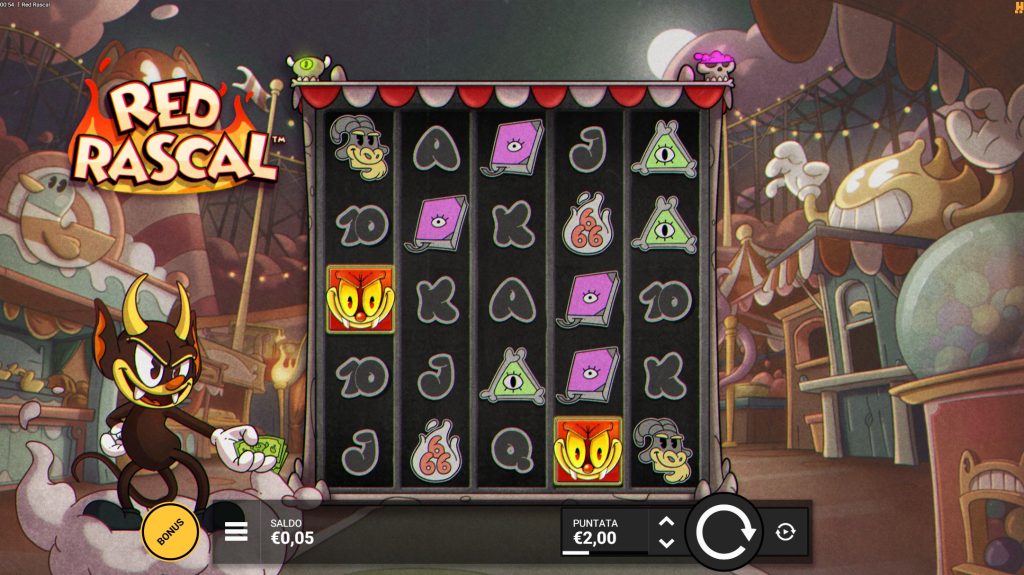 Red Rascal slots - hacksaw gaming
