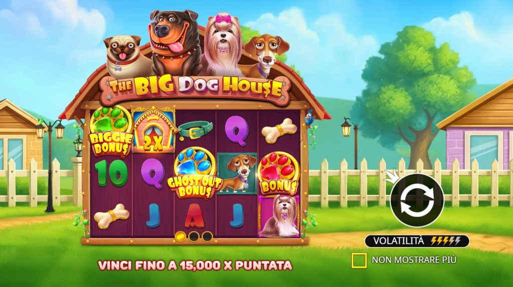 The Big Dog House slot game